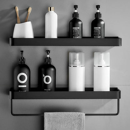 SleekShelf | Badezimmer Ablage Ohne Bohren, Rostbeständig 1