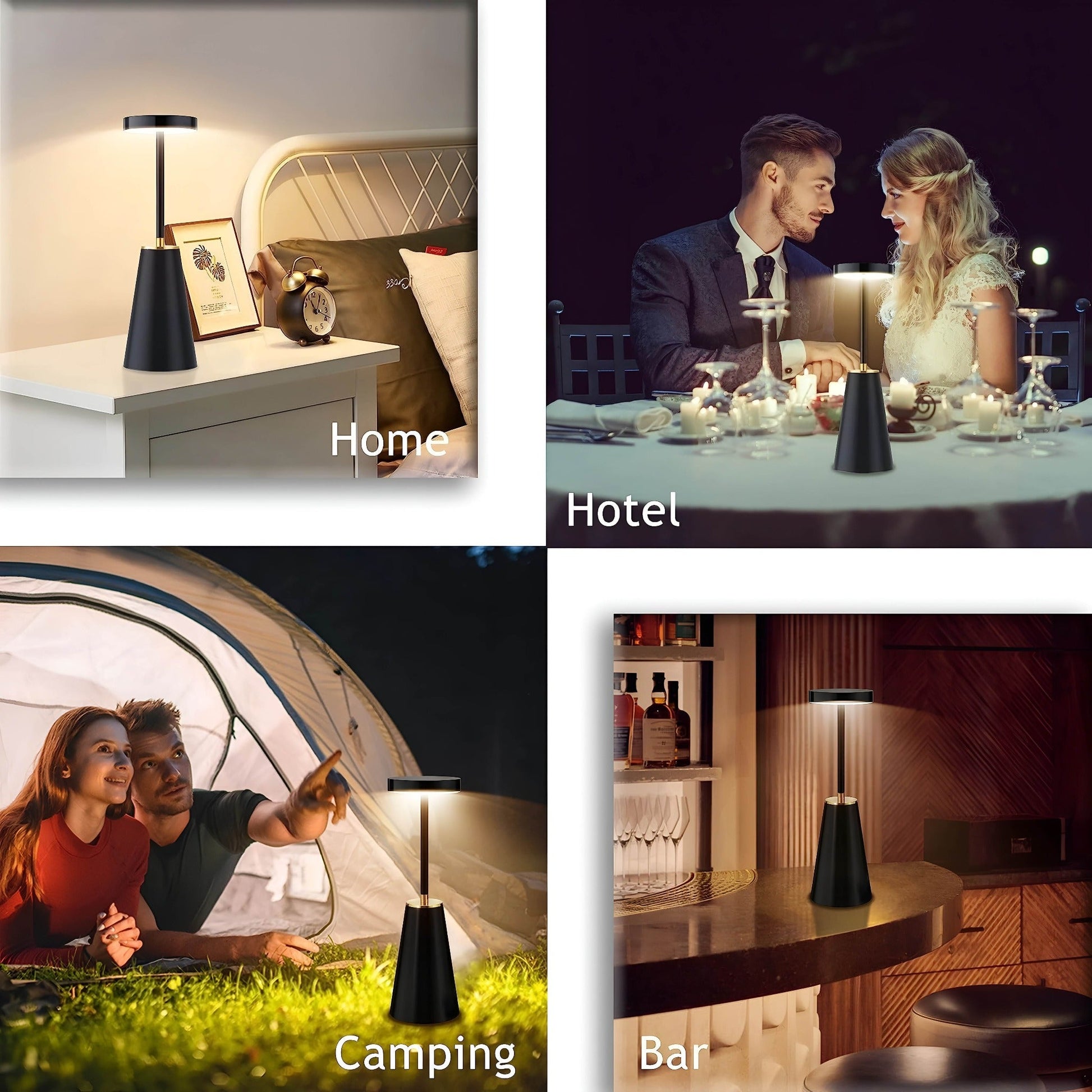 Sleek Lamp | Kabellose Tischlampe mit Akku für modernes Ambiente 4
