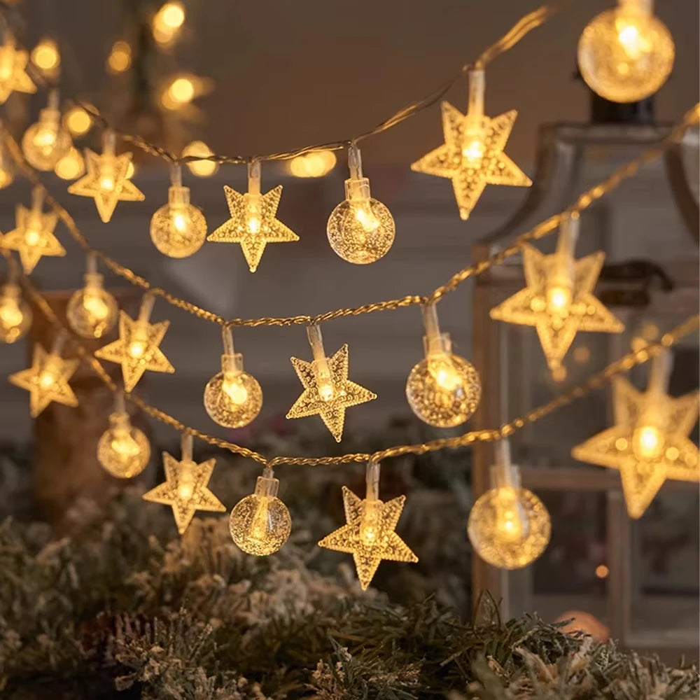 Solar Star Globe | LED Lichterkette Outdoor für Außenbereich 2