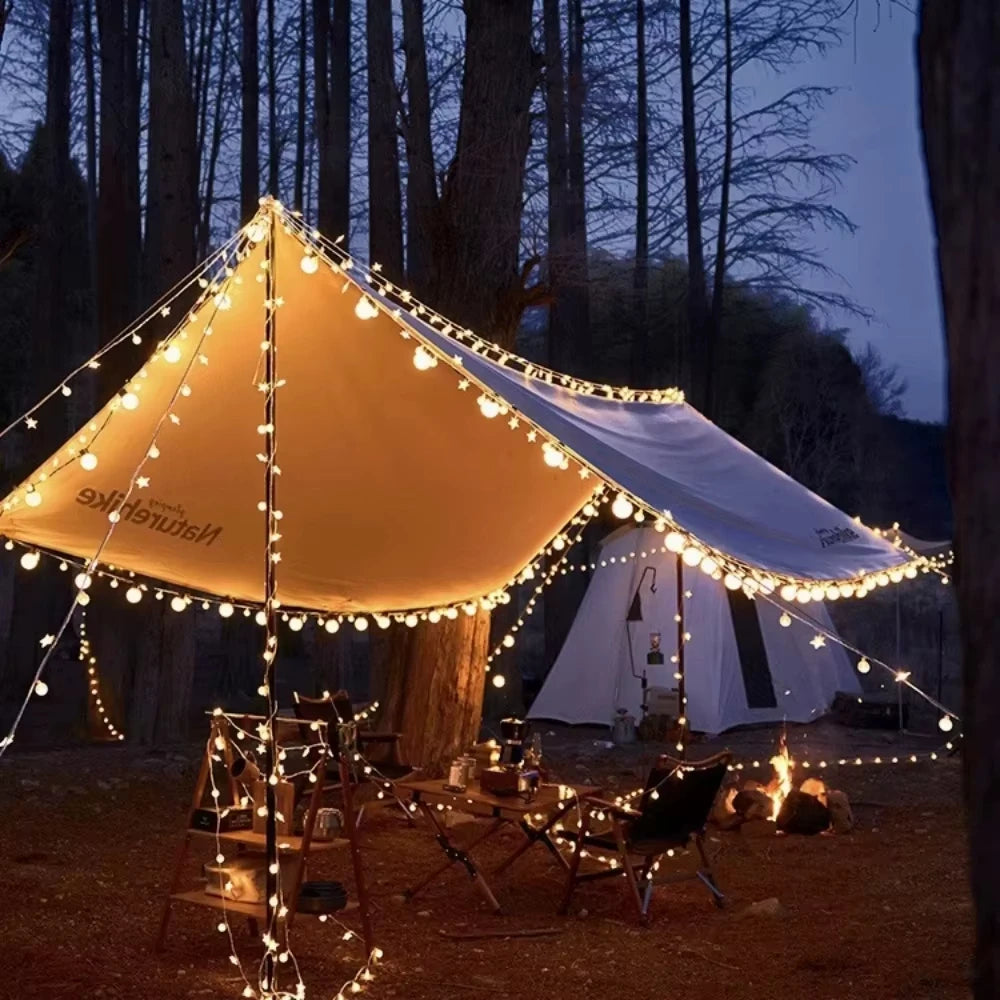Solar Star Globe | LED Lichterkette Outdoor für Außenbereich 5