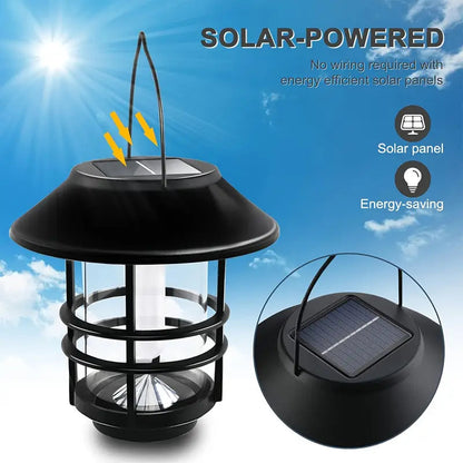 Solarleuchte mit Flackernden Flammen | Solarlampe für Garten 2