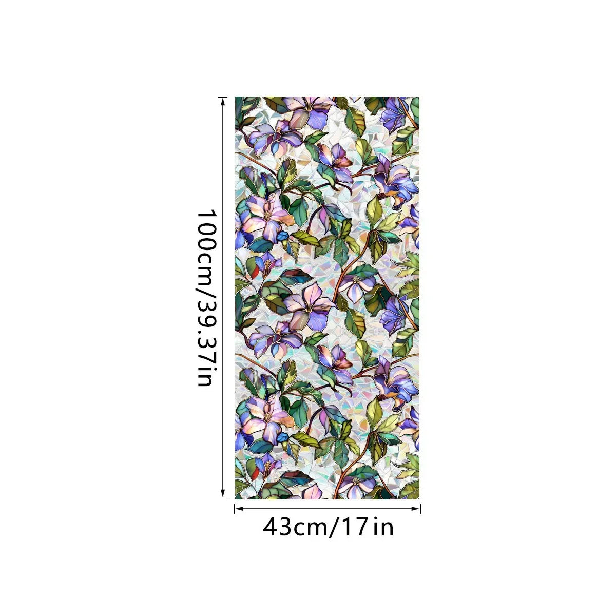 Sonnenfänger Fensteraufkleber | Statische Glasdekoration 13