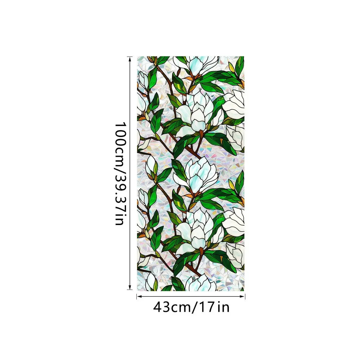 Sonnenfänger Fensteraufkleber | Statische Glasdekoration 14
