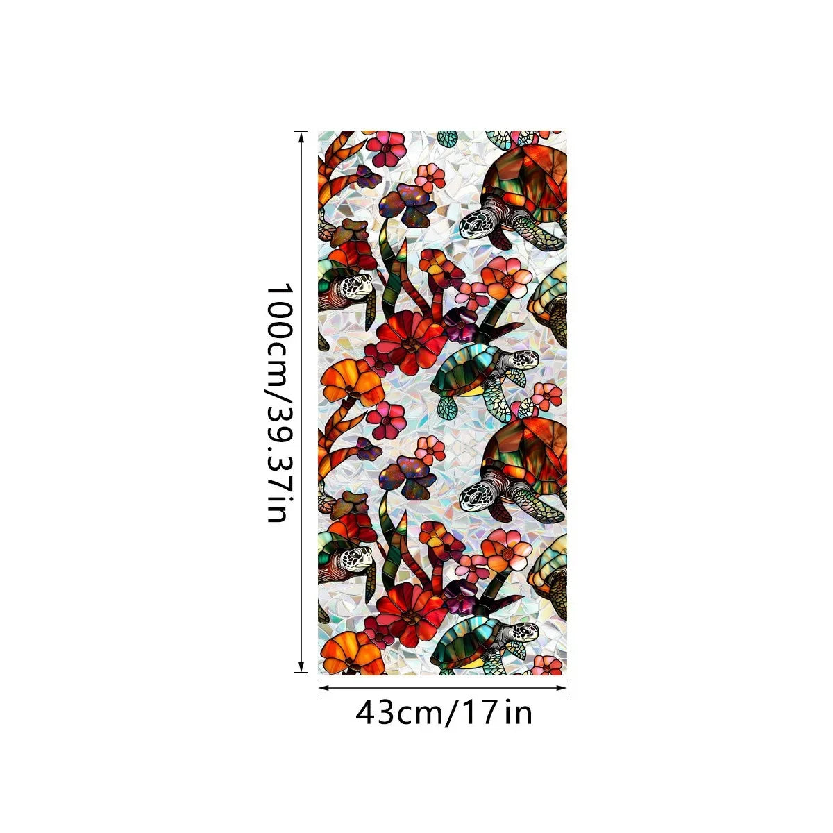 Sonnenfänger Fensteraufkleber | Statische Glasdekoration 15