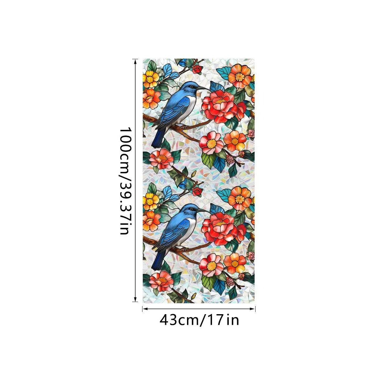 Sonnenfänger Fensteraufkleber | Statische Glasdekoration 17