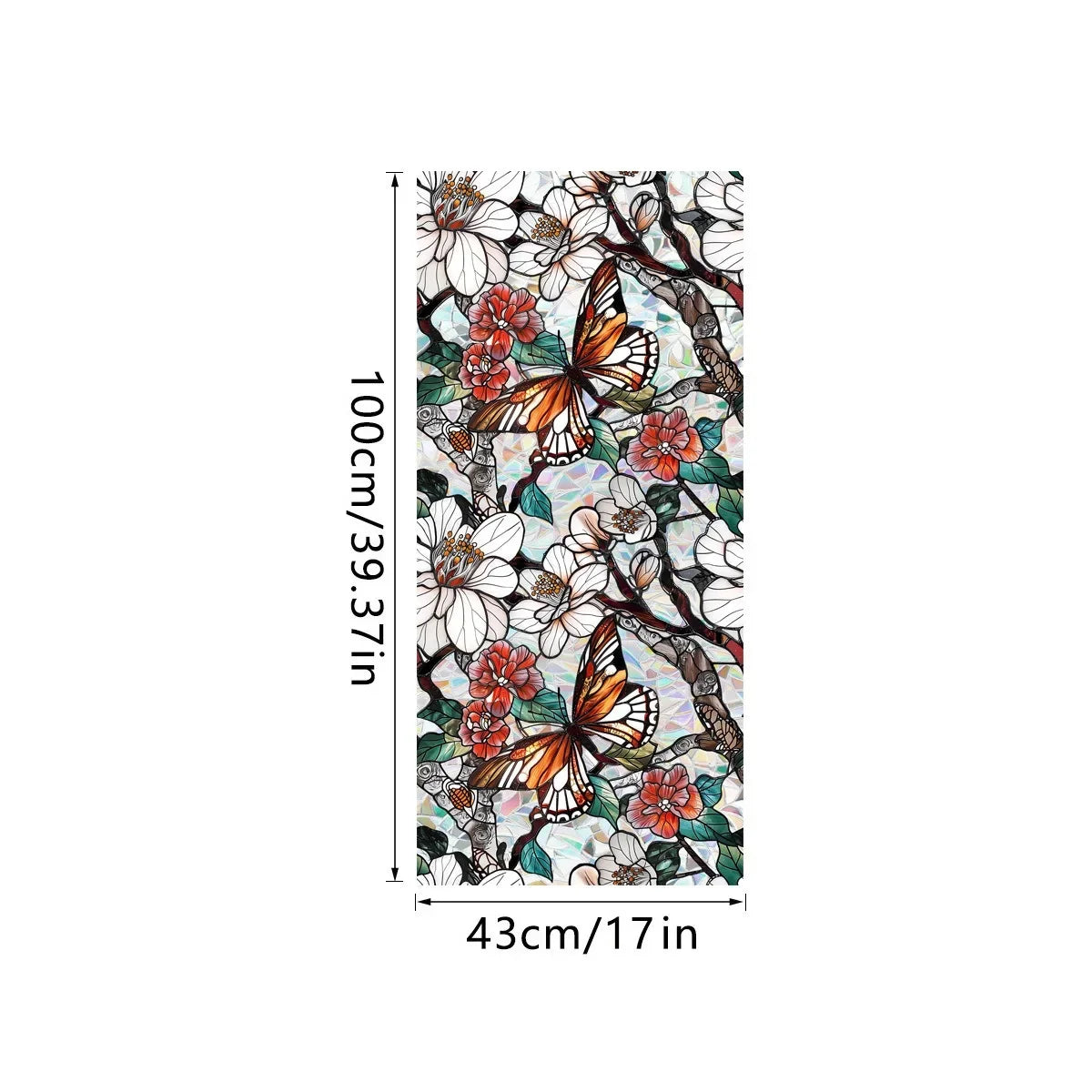 Sonnenfänger Fensteraufkleber | Statische Glasdekoration 18