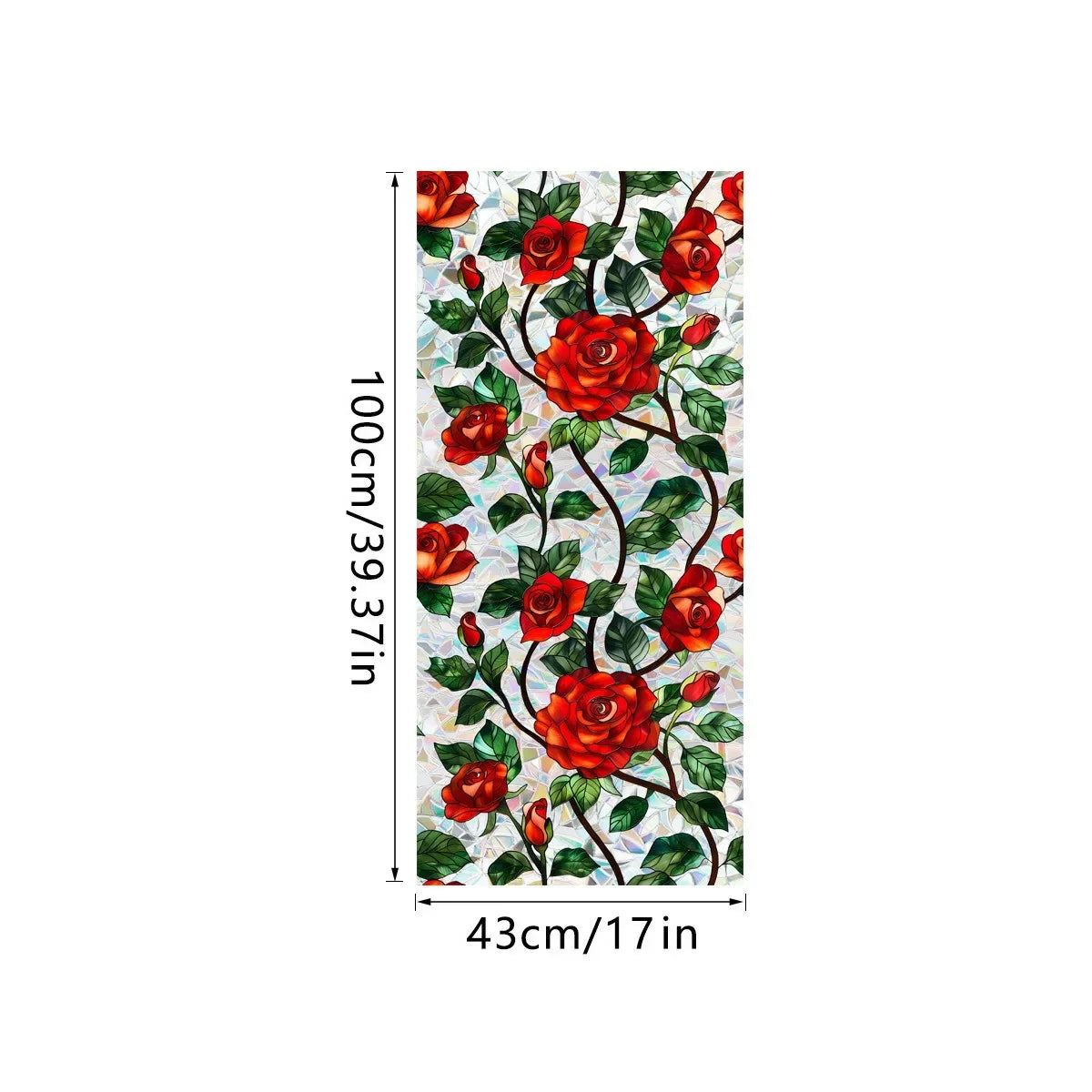 Sonnenfänger Fensteraufkleber | Statische Glasdekoration 19