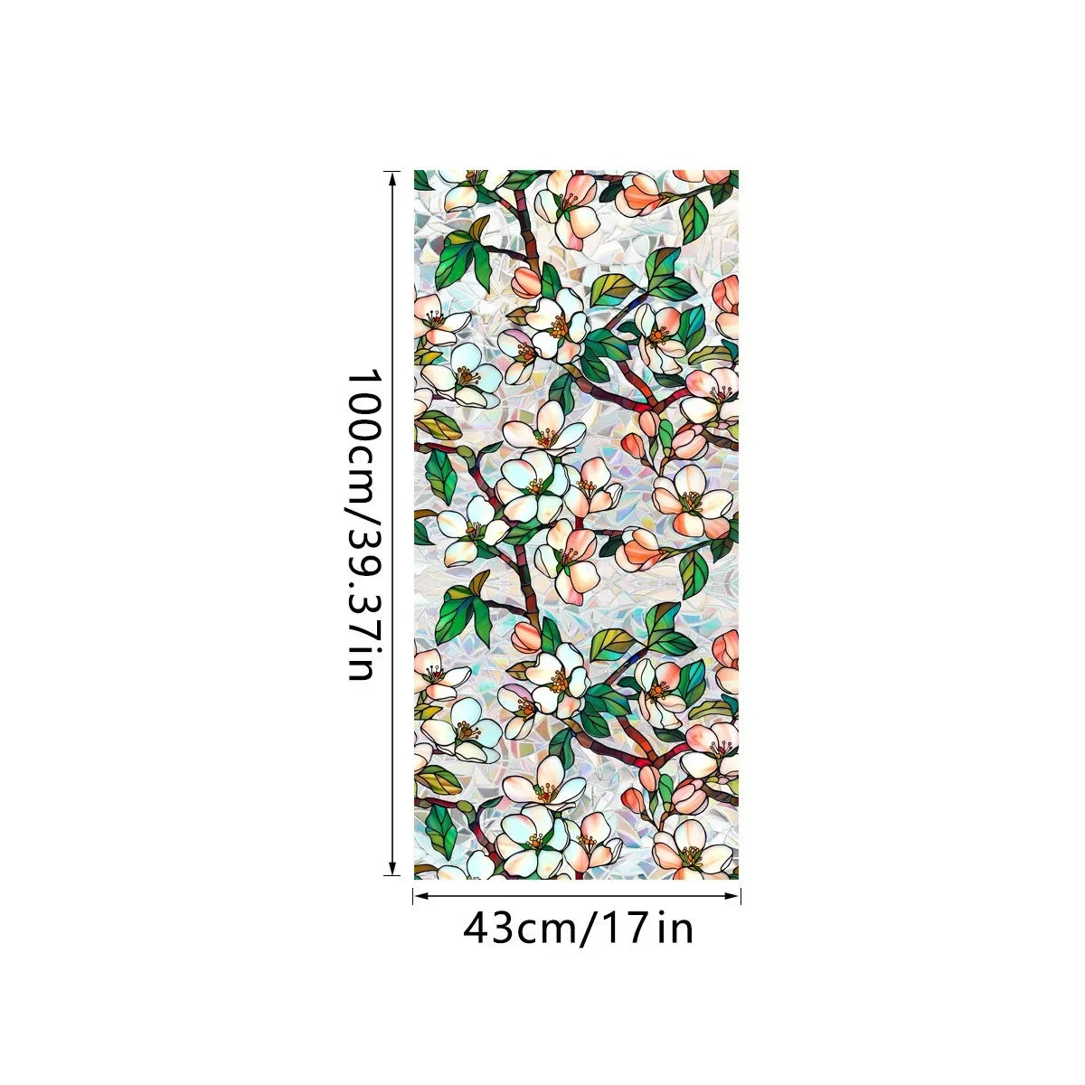Sonnenfänger Fensteraufkleber | Statische Glasdekoration 21