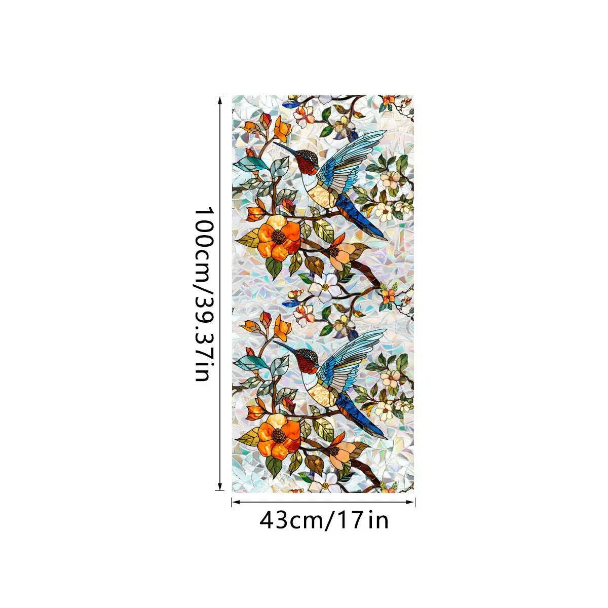 Sonnenfänger Fensteraufkleber | Statische Glasdekoration 9