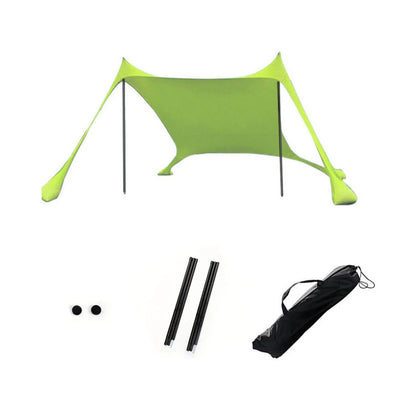 Strandzelt | Winddichtes Sonnenschutz Zelt für 3-4 Personen 7