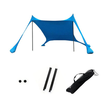 Strandzelt | Winddichtes Sonnenschutz Zelt für 3-4 Personen 8