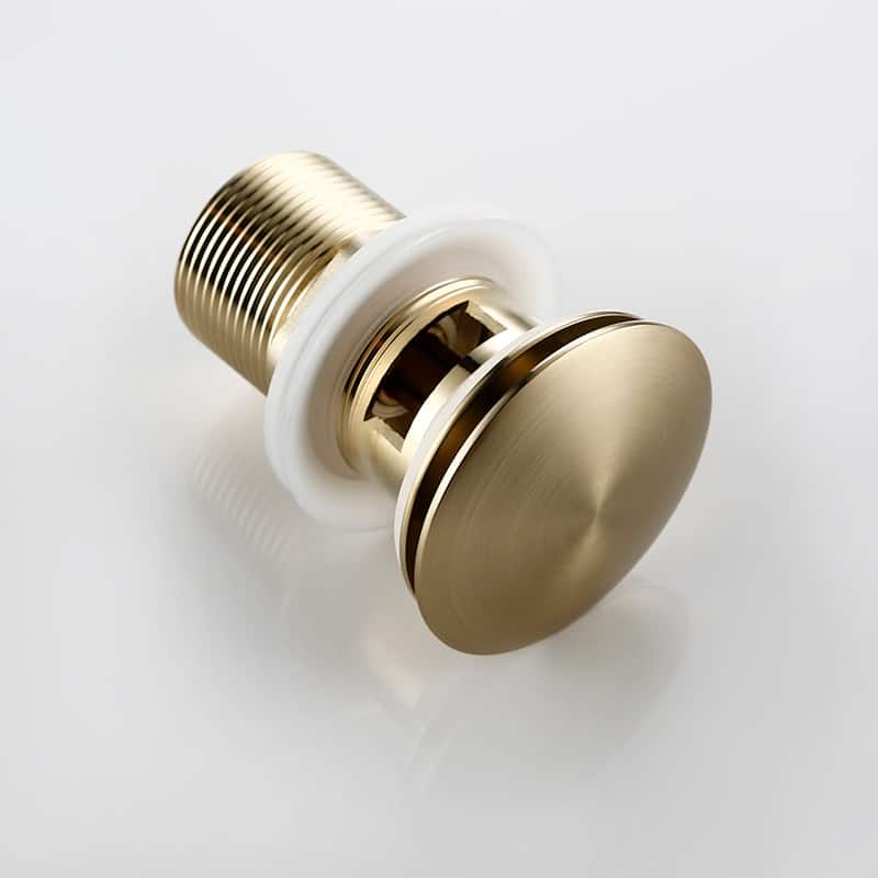 TURBA Click Clack | Wastafelabfluss aus massivem Messing 3