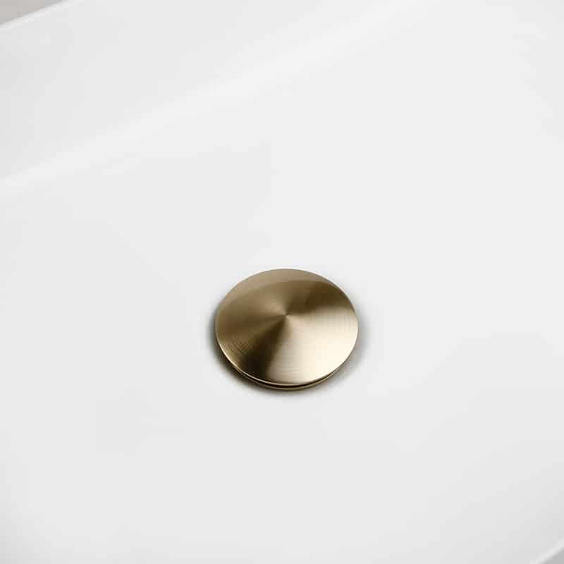 TURBA Click Clack | Wastafelabfluss aus massivem Messing 8