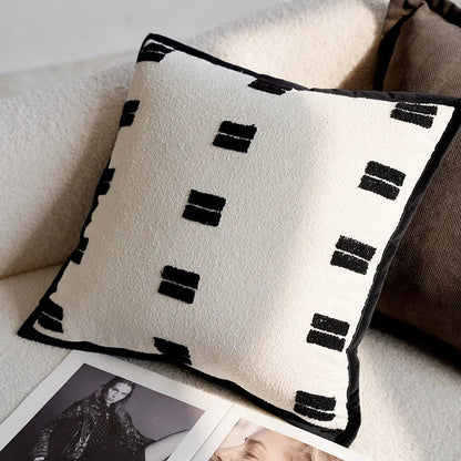 Theona | Kissenbezüge mit Eleganten Pferdedruck 30x50 cm & 45x45 cm 16