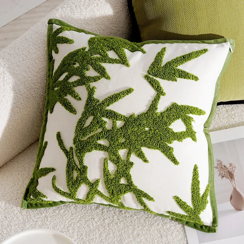 Theona | Kissenbezüge mit Eleganten Pferdedruck 30x50 cm & 45x45 cm 18
