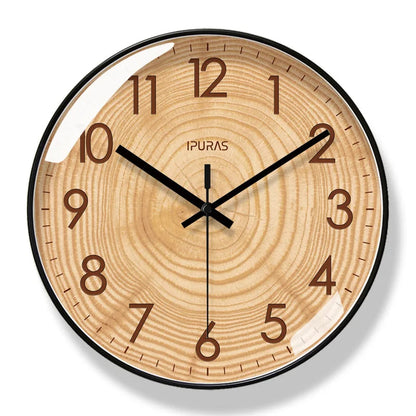 TimeWisp | Retro Elegante Wanduhr aus Holz 6