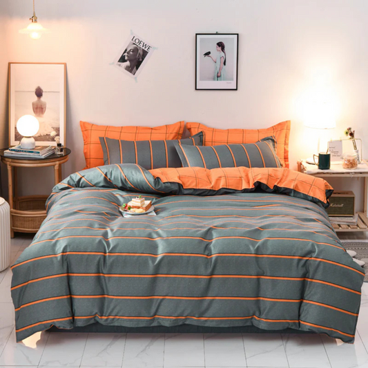Tova | Bettwäsche Set 155x220 Polyester Modernes Design 0