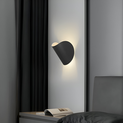Twist | Drehbare LED Wandleuchte Schwarz aus Metall 5