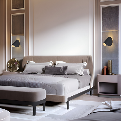 Twist | Drehbare LED Wandleuchte Schwarz aus Metall 6