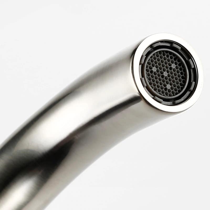 VIRTA | Wandmontage Waschbeckenarmatur aus Messing 7
