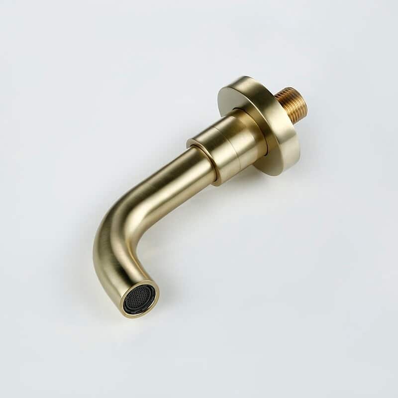 VIRTA | Wandmontage Waschbeckenarmatur aus Messing 8