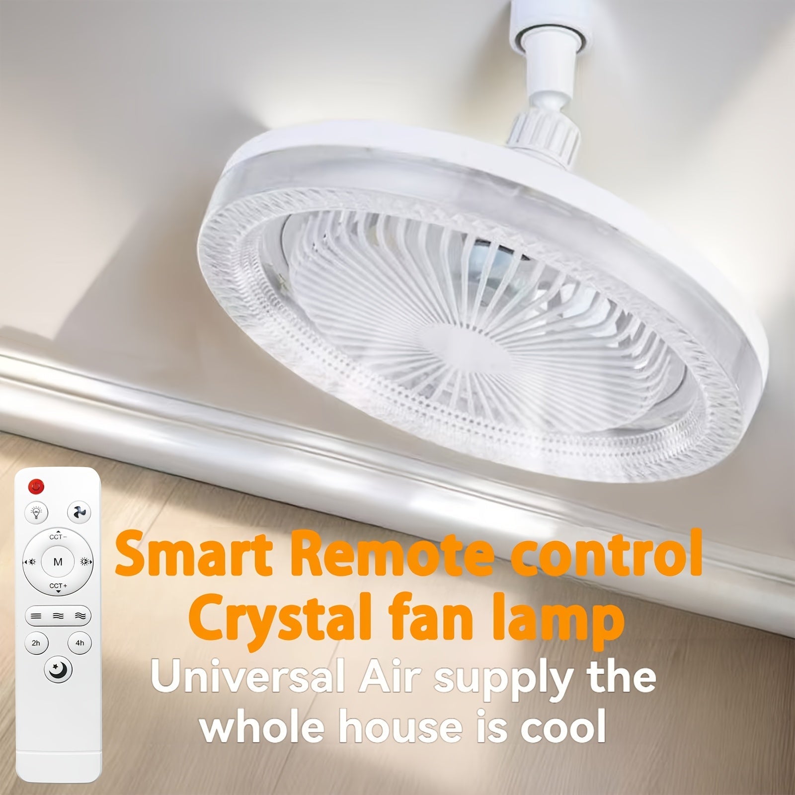 VeloFan | Deckenventilator Mit Licht & Fernbedienung, Leise 1