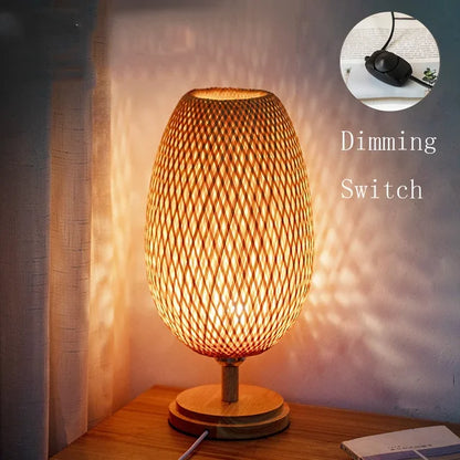 BambooGlow | Handgefertigte Bamboo Lampe