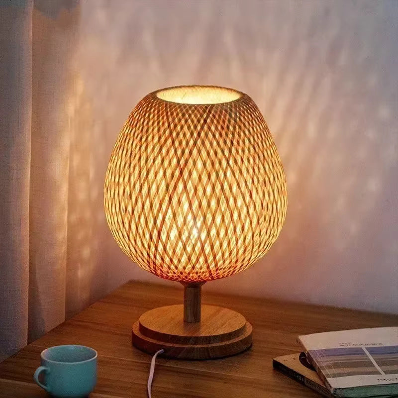BambooGlow | Handgefertigte Bamboo Lampe