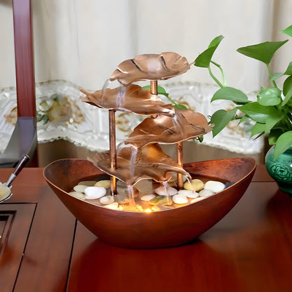 Vintage Tischbrunnen Mit LED-Beleuchtung | Kleiner Zimmerbrunnen 3