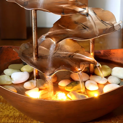 Vintage Tischbrunnen Mit LED-Beleuchtung | Kleiner Zimmerbrunnen 4