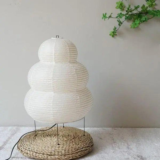Wabi-Sabi Stehleuchte | Reispapier Bubble Lampe 0