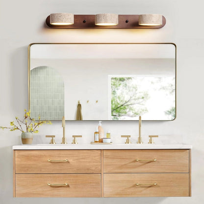 Wandleuchte Travertin | Moderne Wandlampe mit Schalter LED 3