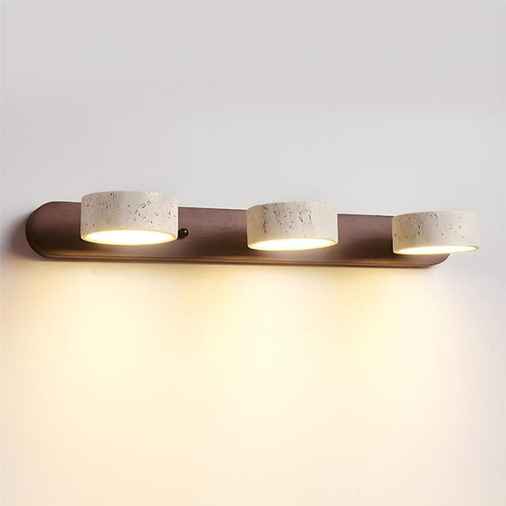 Wandleuchte Travertin | Moderne Wandlampe mit Schalter LED 8