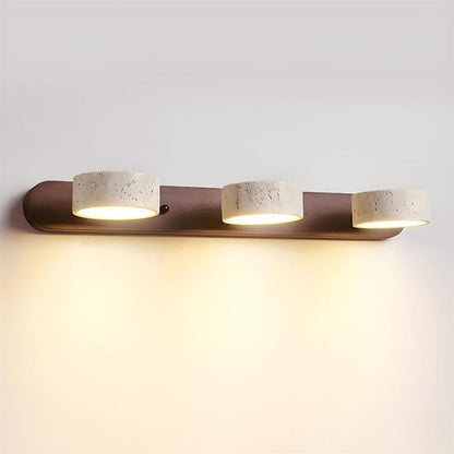 Wandleuchte Travertin | Moderne Wandlampe mit Schalter LED 8