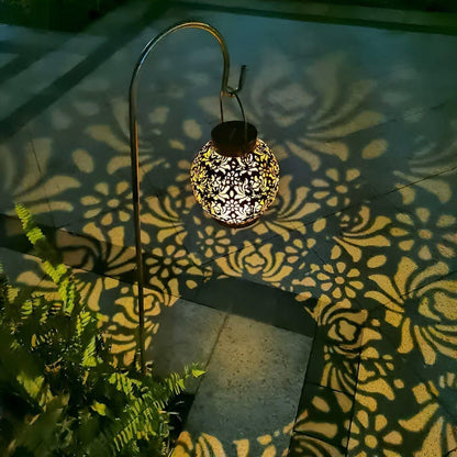 Wasserdichte LED-Hängelampe | Solarlampe für Garten 2