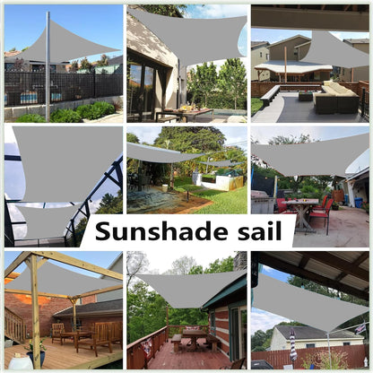 Wasserdichtes Sonnensegel Rechteckig | Sonnenschutz für Terrasse, Balkon 1