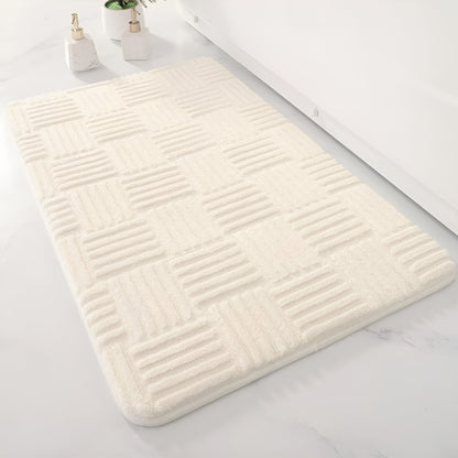 Weiche Badematte | Rutschfester Badezimmerteppich 41x60 cm 5