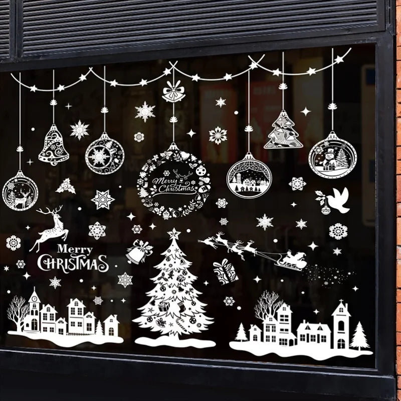 Weihnachts Fensterbilder Selbstklebend | 243-teiliges Set 1