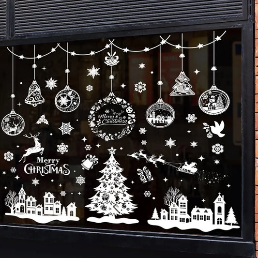 Weihnachts Fensterbilder Selbstklebend | 243-teiliges Set 1