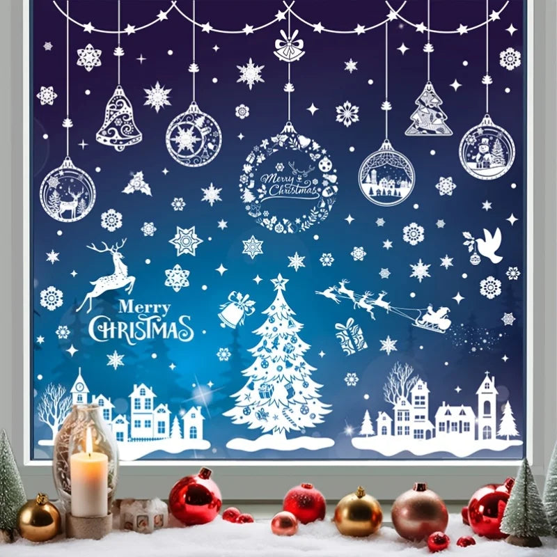 Weihnachts Fensterbilder Selbstklebend | 243-teiliges Set 4