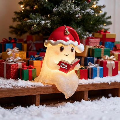 Weihnachtsgeist | Handgefertigte LED-Lampe für Festliche Stimmung 1