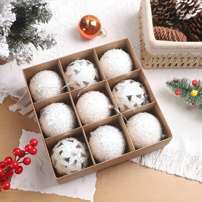 Weihnachtskugeln Set | Elegante Christbaumkugeln aus Kunststoff 8