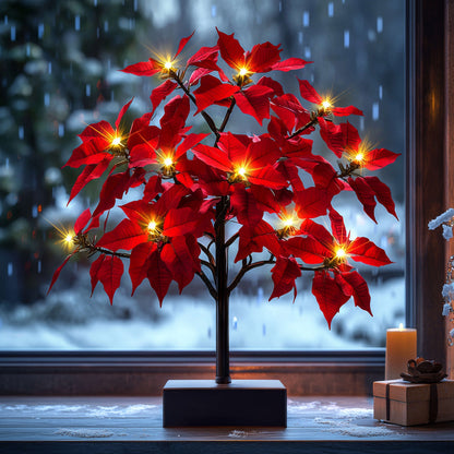 Weihnachtsstern Leuchtbaum | LED Weihnachtsdekoration 40 cm 1