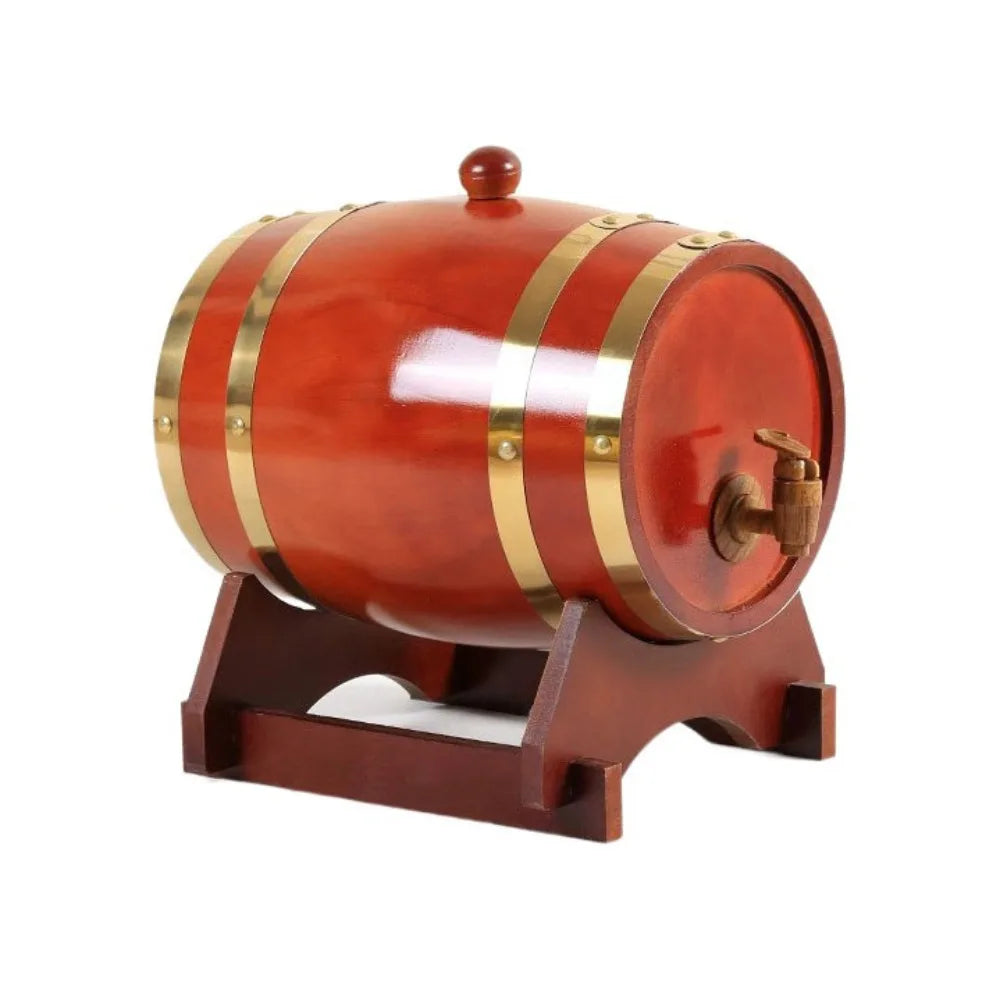 Weinfass Holz | Vintage Biercontainer 1.5/3/5L 3