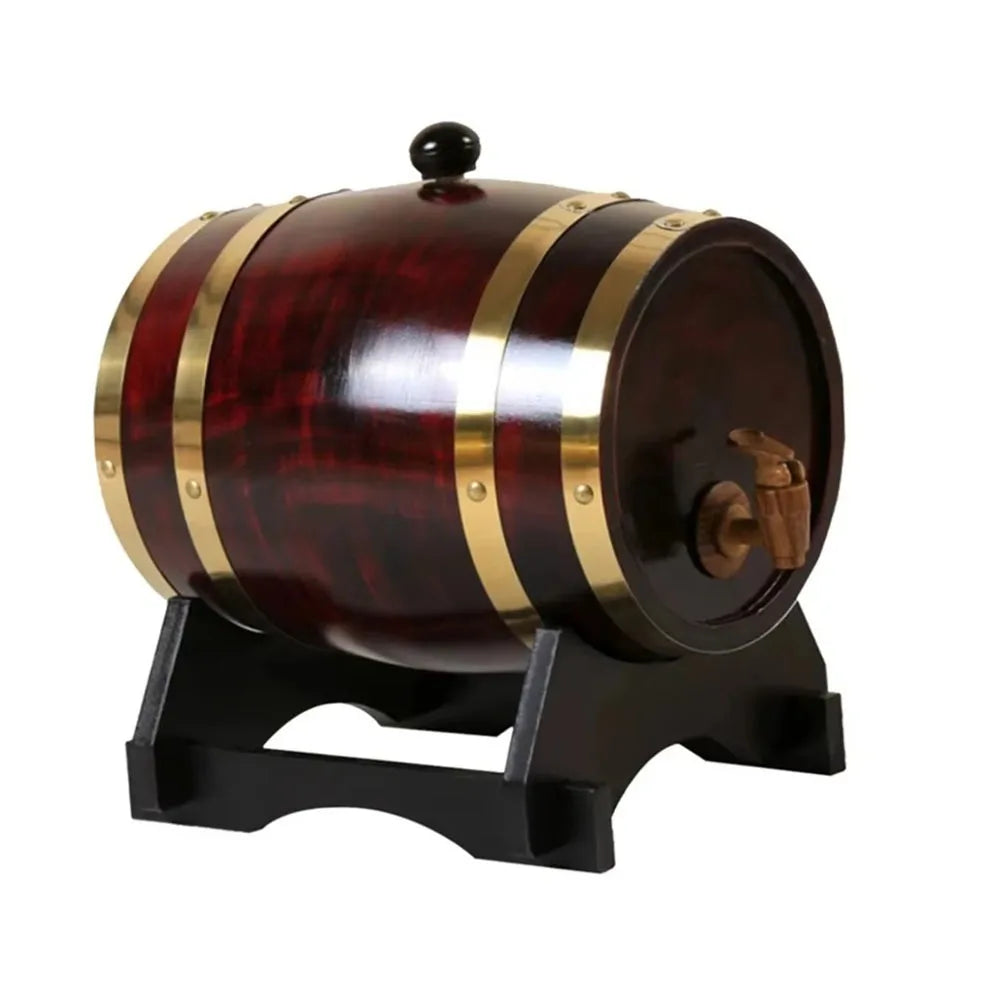 Weinfass Holz | Vintage Biercontainer 1.5/3/5L 5