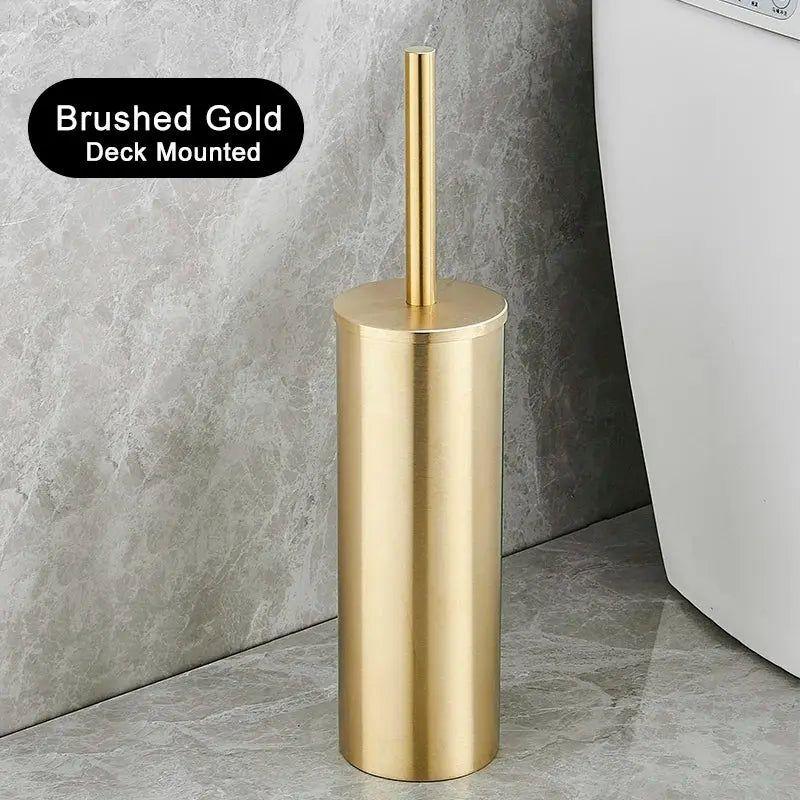 Wise Brush | Edelstahl Toilettenbürste mit Halterung 15