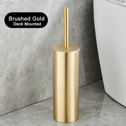 Wise Brush | Edelstahl Toilettenbürste mit Halterung 15