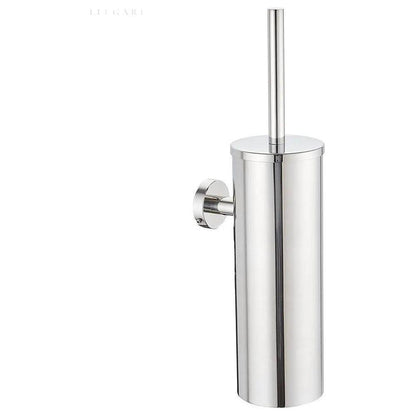 Wise Brush | Edelstahl Toilettenbürste mit Halterung 2