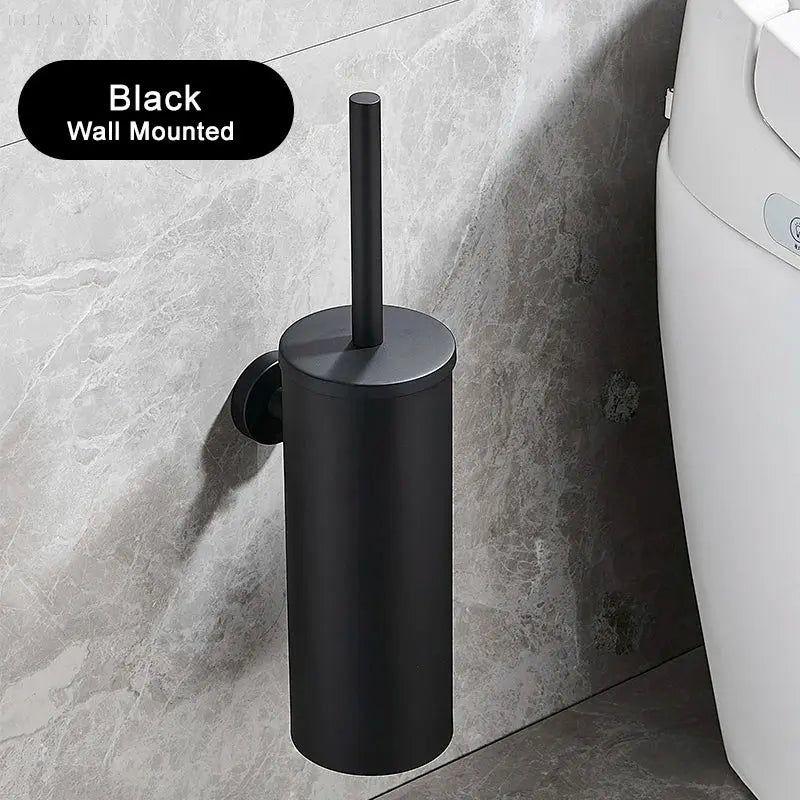 Wise Brush | Edelstahl Toilettenbürste mit Halterung 9