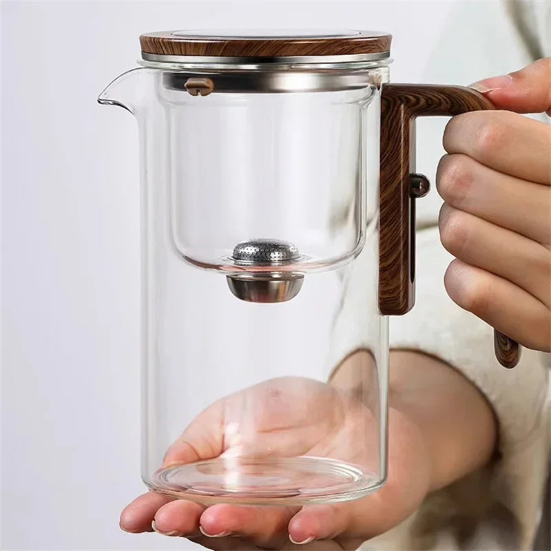 Zensteep | Elegante Teekanne aus Borosilikatglas mit Infuser 3